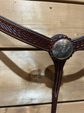 Breast Collar - Roohide - Stamped