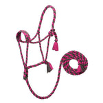 EcoLuxe Braided Rope Halter with 8' Lead