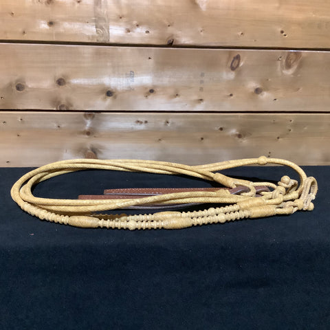 Reins - Rawhide Split Reins - 12 plt