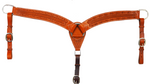 Breast Collar - 2.5” Natural Barbed Wire Border