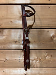 One Ear Headstall - Antique Desert Flower