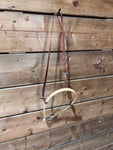 Scott Thomas Double Rope Rawhide Cover Noseband