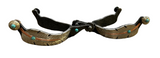 Ladies Spurs - Cowboy Tack - Medium Cup Feather