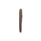 Wallet - Leather - Embossed Crocodile - Coffee