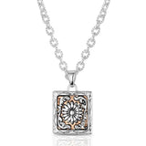 Montana Silversmiths - Ranch House Floral - Necklace