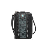 Crossbody/Phone/Wallet - Montana West - American Bling Embroidered