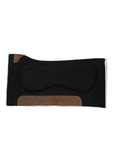 Saddle Pad - Black Contoured Fleece