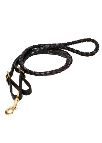 Rein - Round Braided Leather
