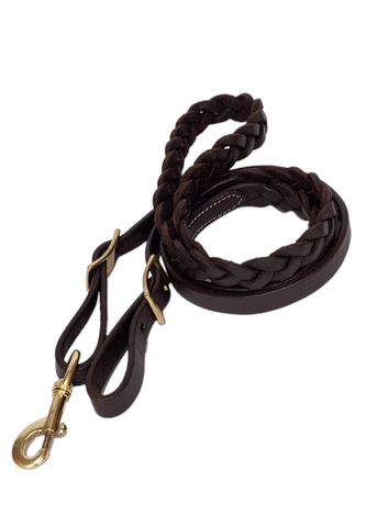 Roping Rein - Flat Braided Competition Rein