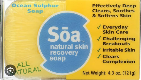 SOA - Natural Skin Recovery Soap