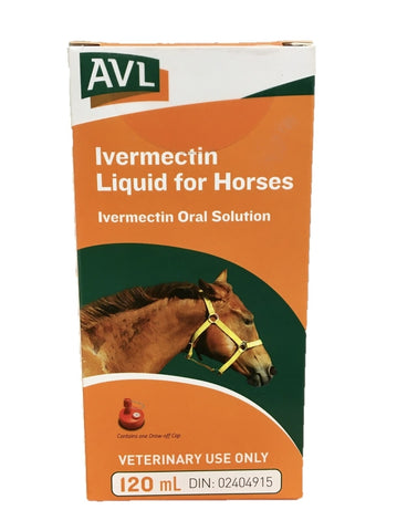 AVL Ivermectin Dewormer for Horses