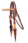 Browband - Two Tone Tassel Quick Change