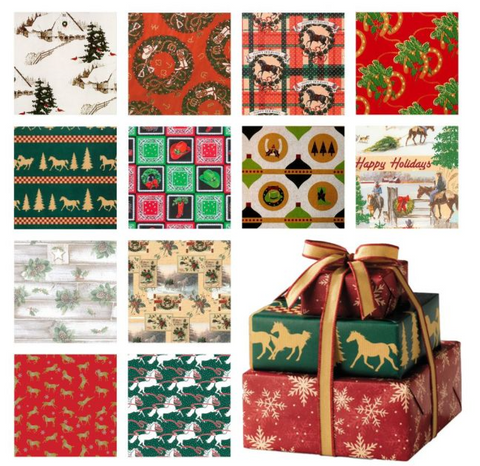 Christmas Gift Wrapping Paper - Assorted