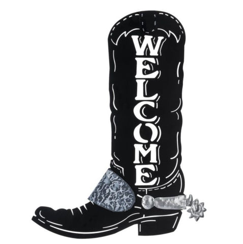 Welcome Sign - Cowboy Boot