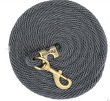 Weaver Poly Lead with Solid Brass Snap - Assorted Colours