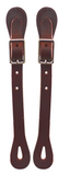 Ladies/Youth Spur Straps - Straight Latigo Leather