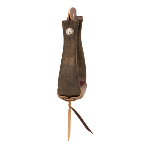 Stirrups - Open Range 2-1/4″ Wooden Bell Stirrups