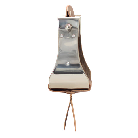 Stirrups - Open Range 4-1/4″ Stainless Steel Covered Wooden Stirrups