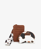 Dual Pouch Wristlet - Wrangler - Cow-Print