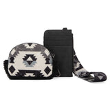 Dual Pouch Wristlet - Wrangler - Sherpa Southwestern Art Print