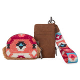 Dual Pouch Wristlet - Wrangler - Sherpa Southwestern Art Print