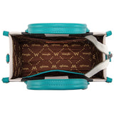 Crossbody Purse - Wrangler - Colour Block Turquoise