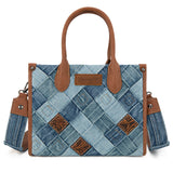 Crossbody Tote - Wrangler Woven Denim