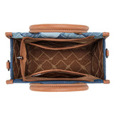 Crossbody Tote - Wrangler Woven Denim