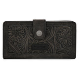 Wallet - Wrangler - Western Tooled Floral