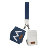 Dual Pouch Wristlet - Wrangler -  "W" Embroidered