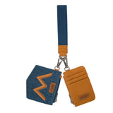 Dual Pouch Wristlet - Wrangler -  "W" Embroidered