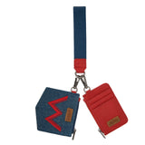 Dual Pouch Wristlet - Wrangler -  "W" Embroidered