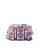 Crossbody Purse -  Wrangler - Aztec Dual Sided Print