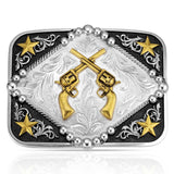 Montana Silversmiths - Six Shooter - Buckle