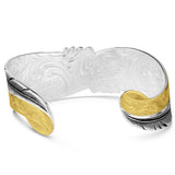 Montana Silversmiths - Golden Feather Cuff - Bracelet