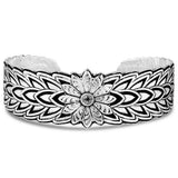 Montana Silversmiths - Flower Rowel Cuff - Bracelet
