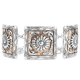 Montana Silversmiths - Ranch House Floral - Bracelet