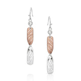 Montana Silversmiths - Flatland Twister Dangle - Earrings