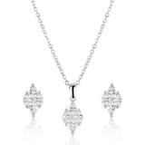 Montana Silversmiths - Snowdrift Cluster - Jewelry Set