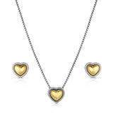 Montana Silversmiths - Trio of Hearts - Jewelry Set