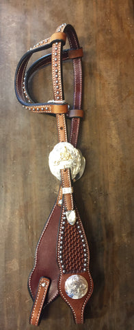 Two  Ear - Light Leather Cutting Horse OE 30