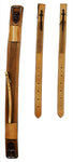 3" LEATHER REAR GIRTH SET - Tooled