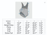 Lycra Bug Eye Fly Mask - Canadian Horsewear