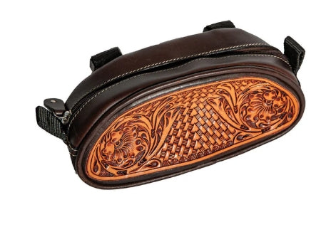 Professional's Choice - Leather Tooled Pommel Bag