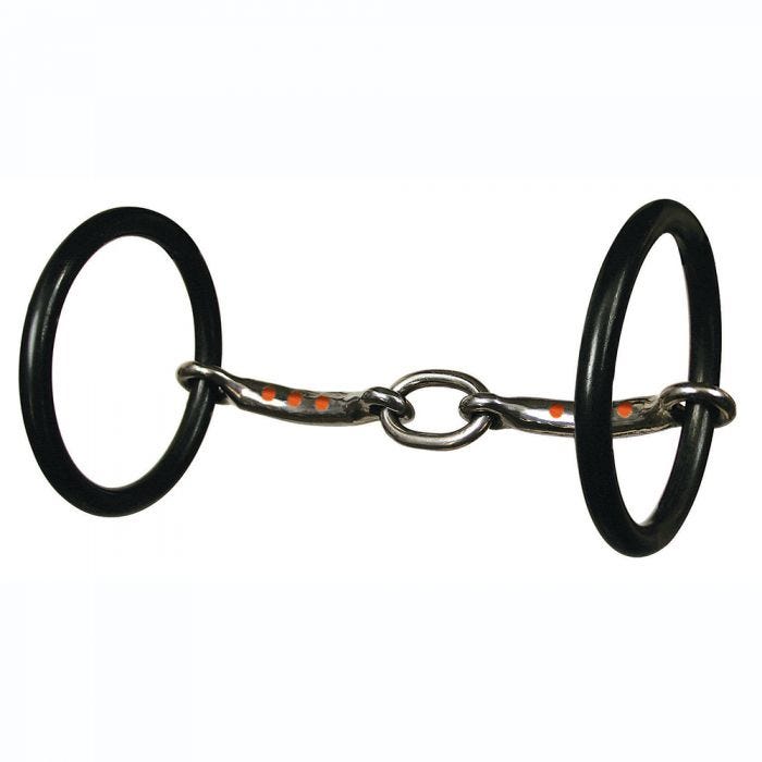 Mors CR By Reinsman #208, Anneau Dee Offset, Embouchure Cuivre 5", Neuf, équitation Western