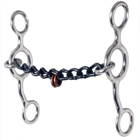 Reinsman - 345 Junior Cowhorse Chain With Pacifiers