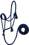 EcoLuxe Braided Rope Halter with 8' Lead