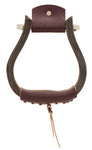 Wood Stirrups - Dark