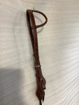 One Ear Headstall - Roohide Quick Change with Tie OE2