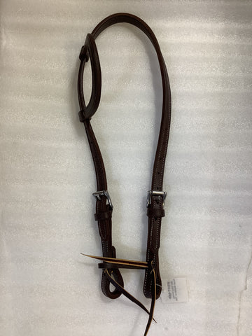 One Ear Headstall - Double Stitched 3/4” hdst-549
